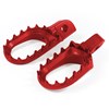 FOOT PEG TRIAL ALUMINIUM-ADJUSTABLE RED